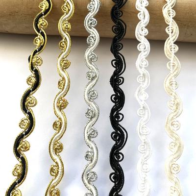 5 м/196,85 дюйма в каждой упаковке, розовый цветок, кривая кружевная бейка, ленты, сороконожка, ручная работа, сделай сам, поделки, аксессуары для шитья, шляпы для платья, шитье, украшения для подола занавески