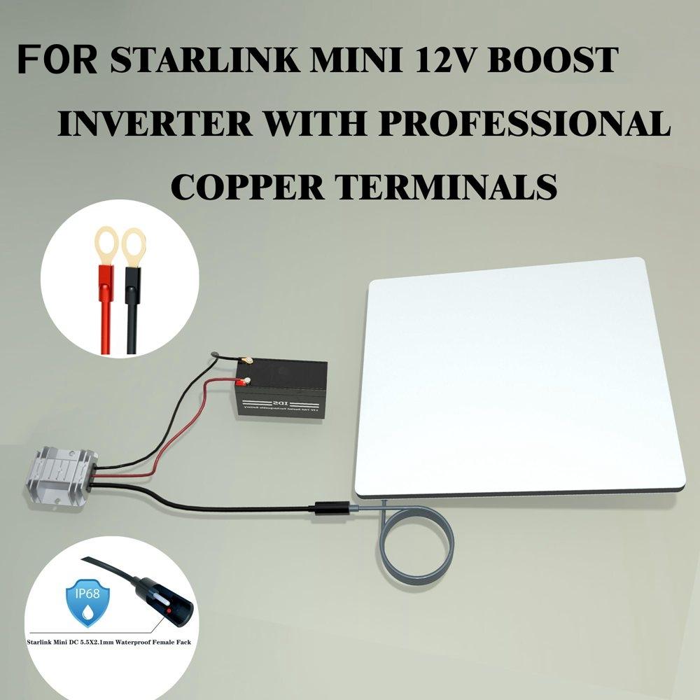 Для Starlink Mini Преобразователь мощности Повышающий 11В/11В до 18В 1.1А Повышающий Кабель питания для StarLink Mini Дорожные Аксессуары для Кемпинга