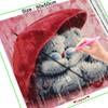 5D DIY алмазная живопись медведь любовь мультфильм вышивка крестиком мозаика украшение стены детские подарки ручной работы художественный набор