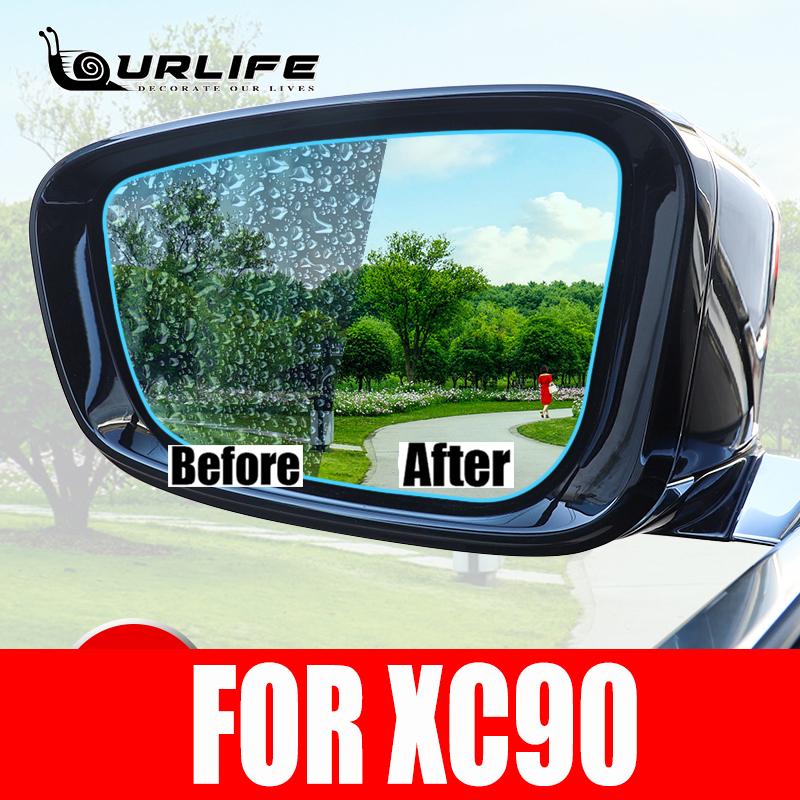 Для VOLVO XC90 XC 90 2016 2017 2018 Защитная пленка с полным покрытием заднего вида, непромокаемая противотуманная пленка, аксессуары для автомобиля