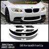 Передний сплиттер, губа-спойлер, накладка для BMW 3 серии E90 2007-2013