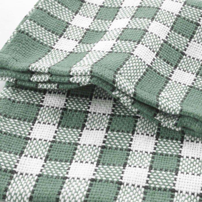 3 Serviettes de table tisse 45 x 45 cm traditio cèdre