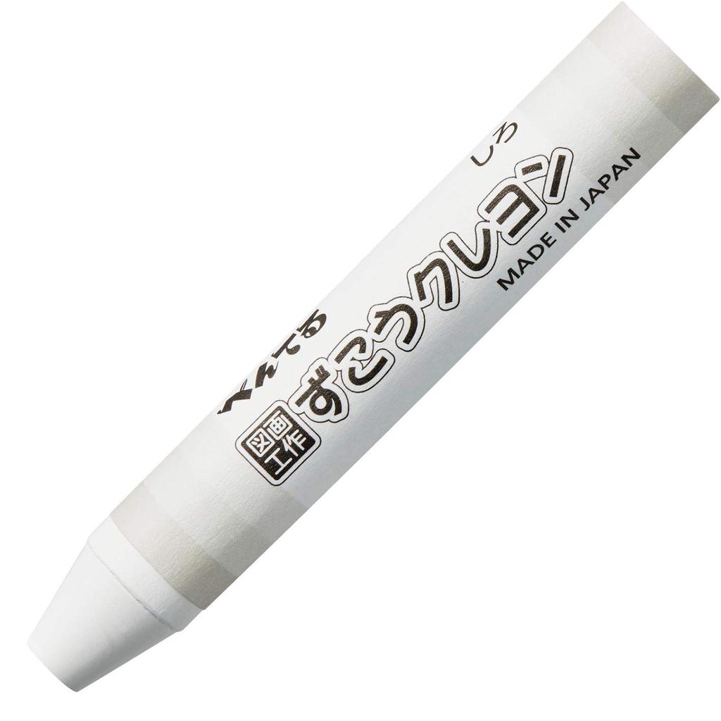 PENTEL Набор мелков Zuko из 10 штук белого цвета PTCG-T29