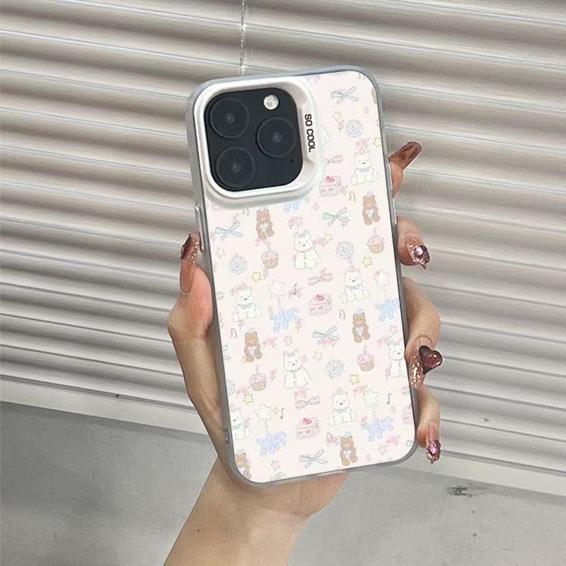 Новый мультяшный щенок подходит для чехла на телефон iphone17 Apple 15promax/14 женский 13pro12 милый 16.