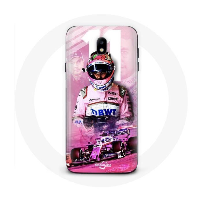 Case for Samsung Galaxy S5 Formula 1 Sergio Pérez F1 Driver Pink