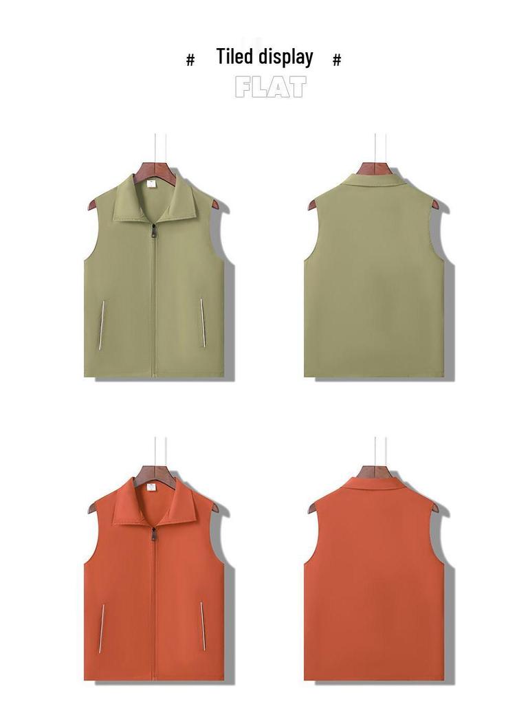 Индивидуальные жилеты волонтеров и гидов с логотипом для супермаркетов и складской деятельности