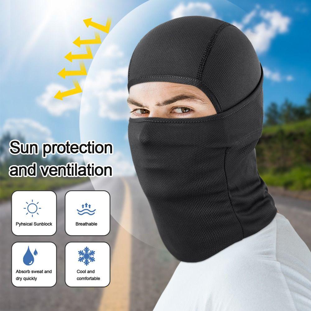 Hats Face Hood Bicycle Hat Sun Protection Full Face Cap Cooling Neck Cycling Balaclava Face Cover