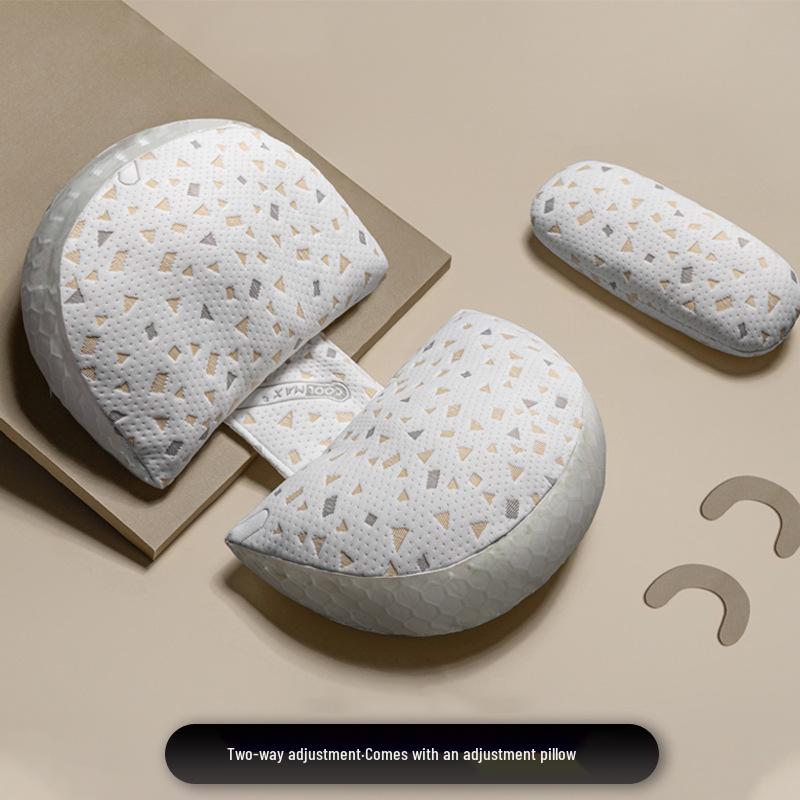 Подушка для беременных SnoozeShade U-образной формы: Поддержка поясницы и живота для спящих на боку