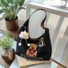2025 Women's Casual Autumn/Winter Teddy Bear Tote – Large Capacity Shoulder Bag for Work and Class