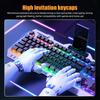 3 шт./компл. USB-проводная механическая клавиатура, мышь, наушники, 104 клавиши, домашний офис, компьютер, настольная игровая клавиатура с подсветкой, аксессуары для ПК