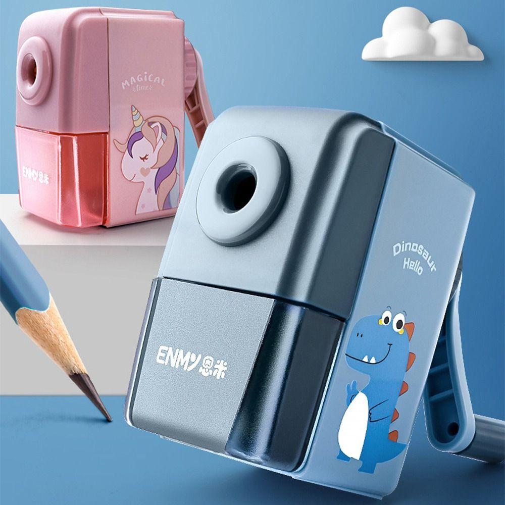 Антипригарная точилка для карандашей, механический инструмент с ручным управлением, офисные школьные принадлежности