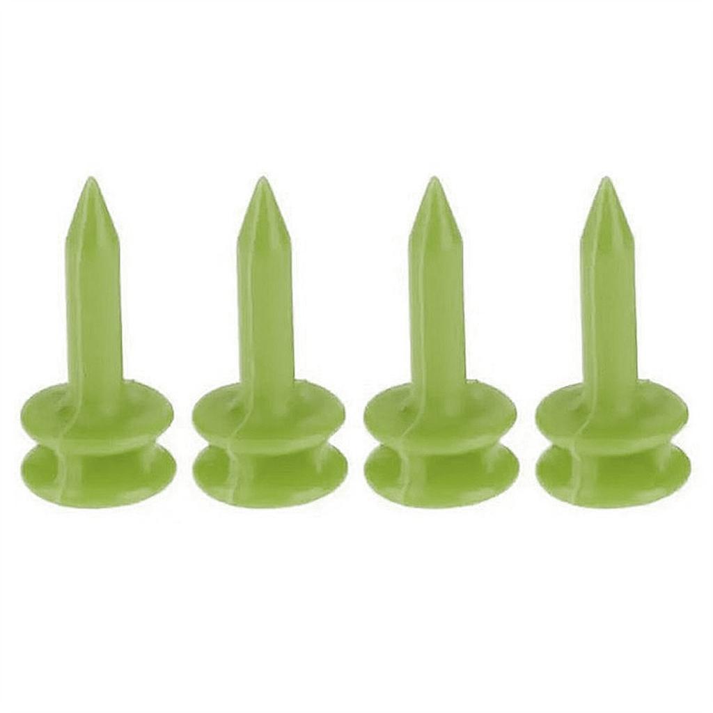 100Pcs Professional Short Golf Tees Plastic Step Down Cactle Tee Double Deck Golf Tees for Golf Practice Part