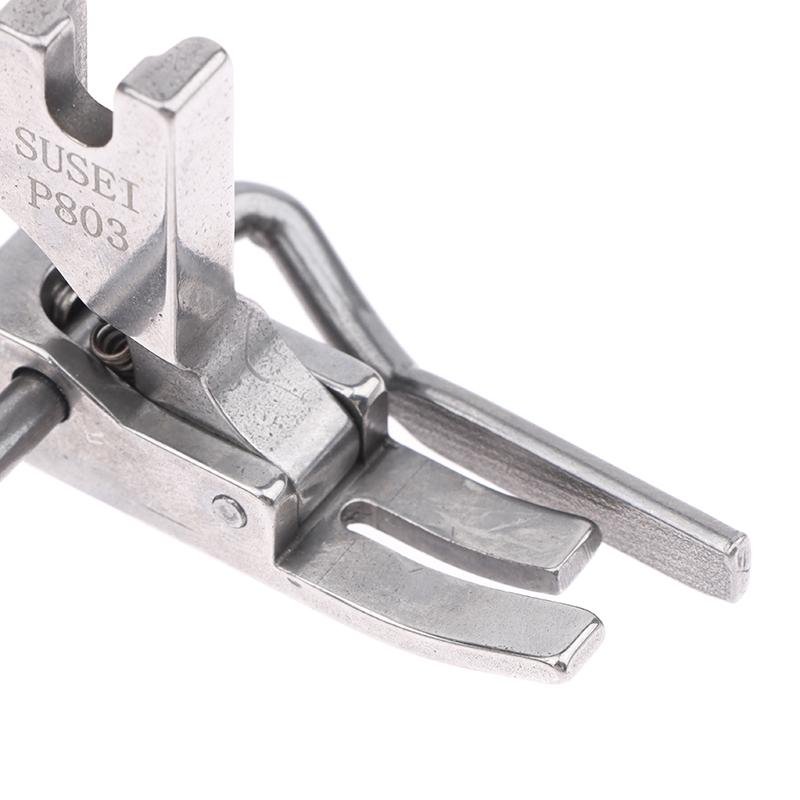 P803 Стальная направляющая прижимная лапка для квилтинга одноигольная промышленная швейная машина правая стержневая лапка для квилтинга регулируемая 0,5-2,5 см