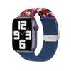 1 шт. плетеный нейлоновый соло-петля, регулируемый для Apple Watch Ultra Band 49, 45, 44, 41, 40, 38 мм, эластичный браслет для iWatch Series 9, 8 Se, 7, 6, 5, 4, 3, 2, 1, ремешок