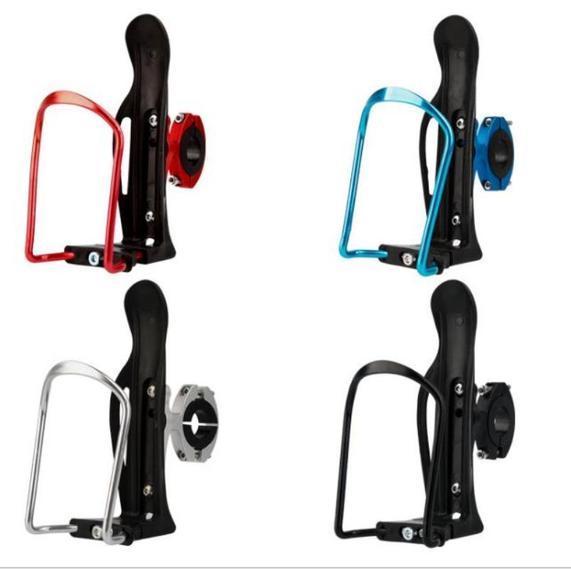 Держатель для бутылки с водой для велосипеда MTB с вращающимся на 90 градусов адаптером, чашка для велоспорта, клетка для бутылки с напитком для аксессуаров для горного велосипеда