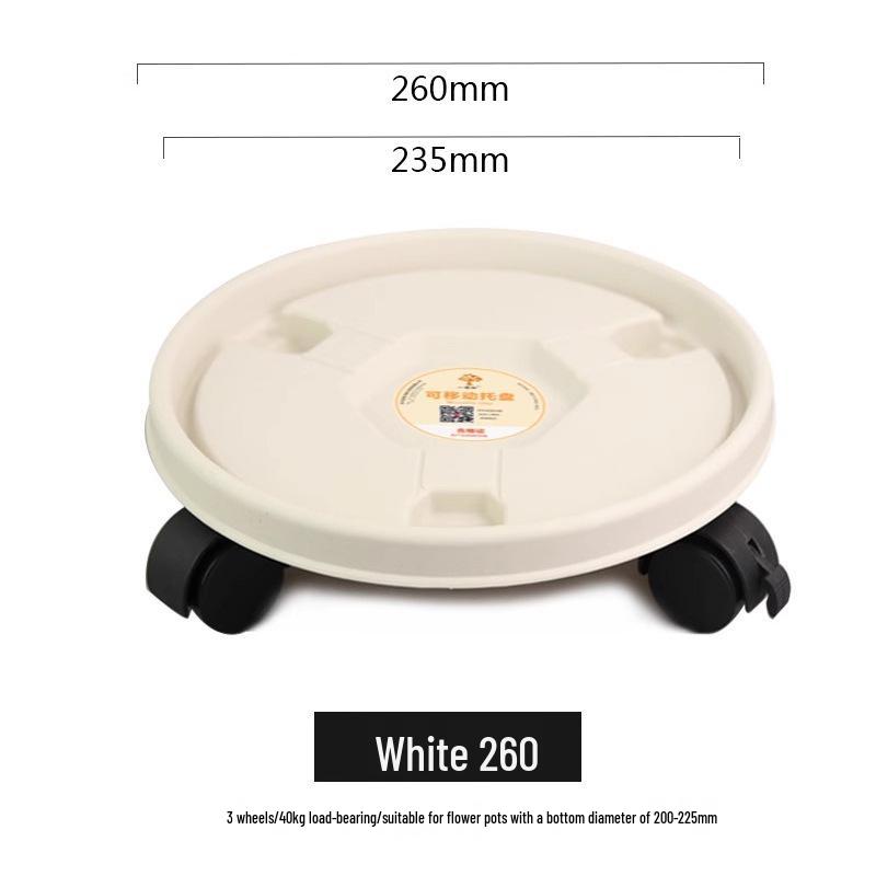 Universal Wheel Flower Pot Base with Mobile Tray Roller