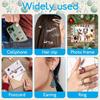 Resin Christmas Accessories Mixed Charms Ornaments Flatback Resin Christmas Design 3.00X2.00X0.30CM Non Toxic 50Pcs