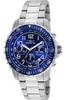 Часы Specialty Quartz 45 мм Корпус Серебряный Ремешок Из Нержавеющей Стали Синий Циферблат 6621 Подлинный Импортный Продукт [Invicta] Мужские [Товары]