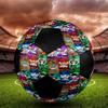 Pirate Anime Indoor Soccer Ball Colorful All Ages Size 5 Machine Stitched PVC Competition Ready Durable High-Bounce