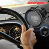 52mm Voltmeter Voltage Gauge Car Digital Meter LED Display 8-18V with Alarm Function for Car Truck