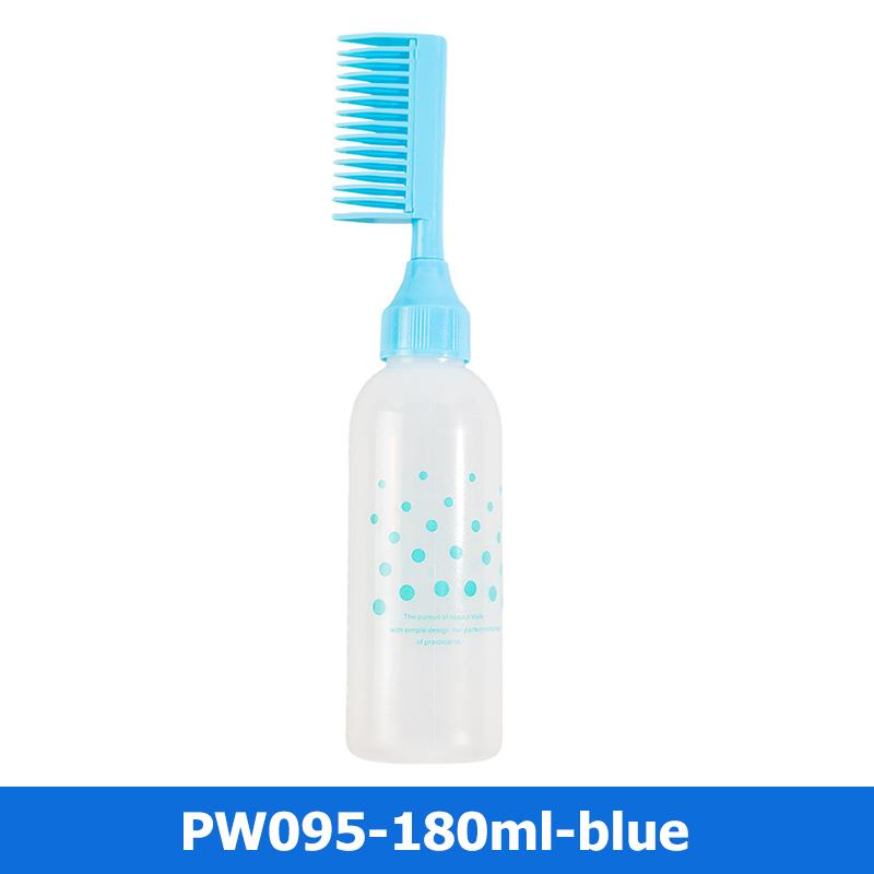 60/120/180 мл флаконы-аппликаторы для краски для волос huile Comb Brush 20 стилей мини-портативный флакон для шампуня для укладки волос инструмент для окрашивания волос