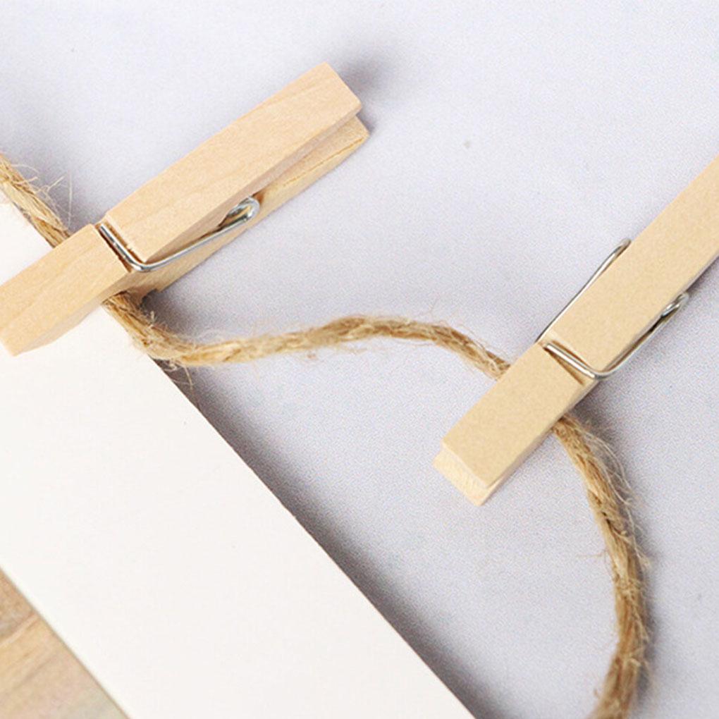 Набор деревянных зажимов - Удобный для и прищепки для фото и украшения Деревянные прищепки Деревянные зажимы Мода