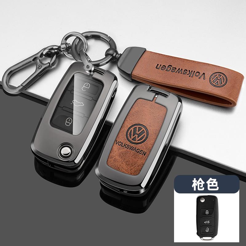 Для VOLKSWAGEN VW Чехол-обложка для корпуса автомобильного ключа Для Volkswagen VW Polo Golf Passat Tiguan Beetle Caddy T5 Up Eos Skoda Octavia Seat L