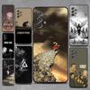 Чехол для телефона L-LinkinS Rock P-Park для Samsung S25, S24, S21, S22, S23, S30, Ultra, S20, Plus, Fe, Lite, Note, 10, 9, 5G Черный