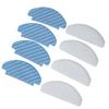 8 Pcs Mop Cloth for DEEBOT OZMO T8 T8aivi N8pro Plus Vacuum Cleaner Replacement Parts Cleaning Pads