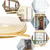 5/10M Soundproof Rubber Weather Strips Seal Strip Window Door Foam Draught Excluder