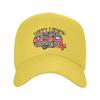 Custom Punk Happy Camper Baseball Cap for Women Unisex Breathable Camping Life Dad Hat Sports Snapback Caps