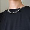 Men's Chunky Cuban Necklace: European-American Style Titanium Steel Hip-Hop Chain