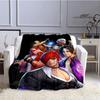 3D KOF игра Мультяшное одеяло Теплые фланелевые одеяла Мягкое и удобное одеяло Домашние дорожные одеяла постельные принадлежности Подарок на день рождения
