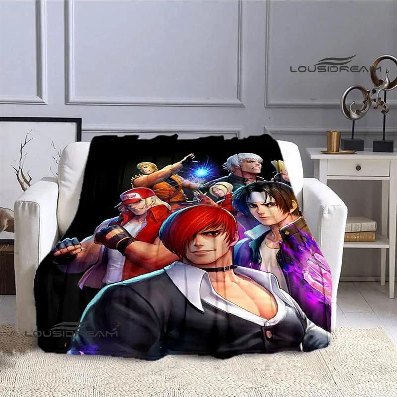 3D KOF игра Мультяшное одеяло Теплые фланелевые одеяла Мягкое и удобное одеяло Домашние дорожные одеяла постельные принадлежности Подарок на день рождения