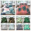 Bedding Suit Leaf Pattern Duvet Cover Leaf Bedding Cover Plant Quilt Cover Girl Home Textiles Single Size Bed Set