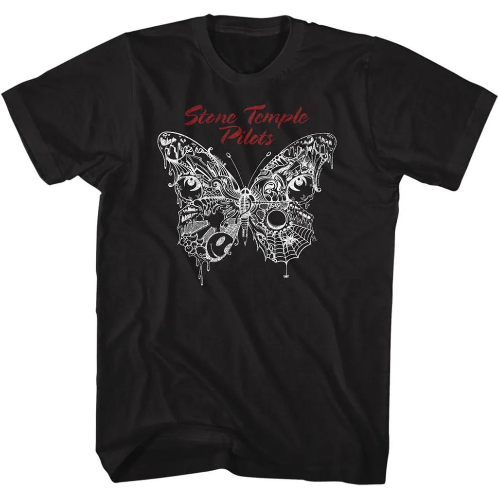 American Rock Band Stone Temple Pilots Graphic Print Tshirt Unisex Women Loose Casual Oversized Tee Streetwear Hip Hop Fashion Top