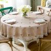 Table Cloth With Tassel Table Cloth Cover Round Rectangular Tablecloth Wedding Decoration Home Indoor Dining Room