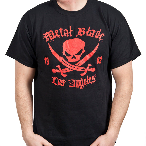 Metal Blade Records Geometric Logo Soft Cotton TShirt Breathable 100 Cotton Unisex Casual Top for Metal Fans
