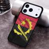 Angola flag Phone Case For iPhone 17 16 15 14 13 12 11 Pro Max Plus 17Air Soft Silicone Cover