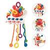 Interactive Sensory Toy 4in1 Pull String 18M