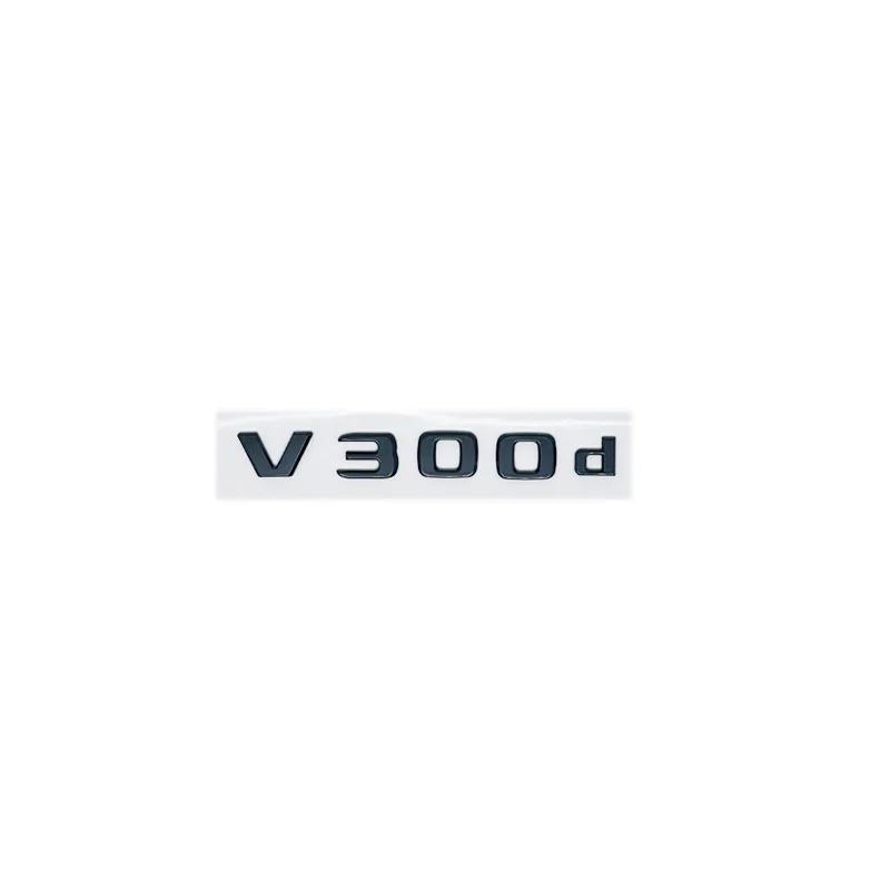 3D NIGHT EDITION Emblem for Benz V-Class W447 V260L V200d V220d V250d V300d V350d Fender & Trunk Logo Sticker Accessori
