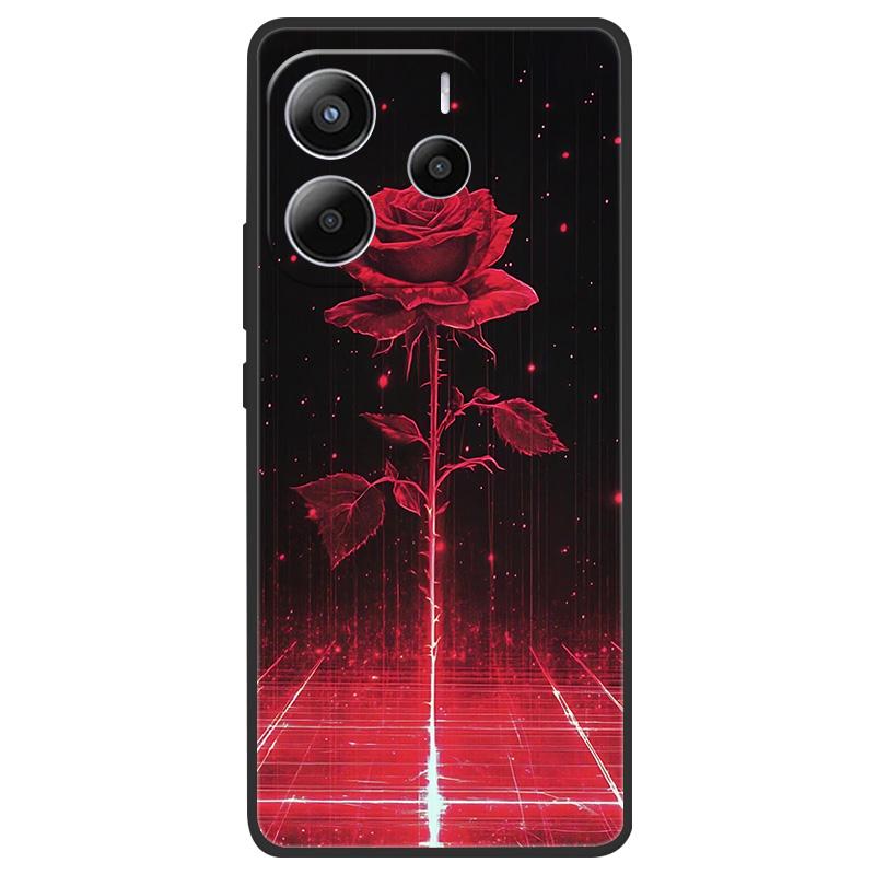 Для Redmi Note 14 4G (Европа) Чехол для телефона с рисунком под мрамор, мягкий силикон, противоударный чехол для Xiaomi Redmi Note14 4G