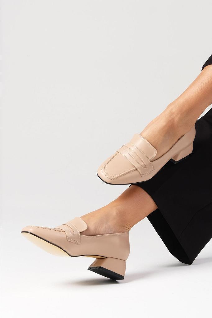 Женские модные туфли-лодочки черного цвета, туфли на низком каблуке с тупым носком