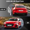 Imagebon 9" 4K Dashcam Wireless CarPlay & Android Auto Car DVR GPS Navigation Night Vision Dual Lens WiFi AUX FM