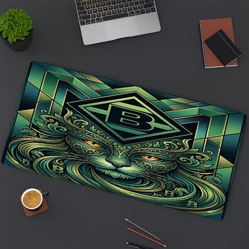 Borussia Monchengladbach Print Mouse Pad, for Keyboard Pad Laptop PC Mat for Office Home Use, Desk Decor, Perfect Birthday Gift for Gamers