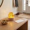 Detachable Luminous Crystal Ornaments Shiny Glaze Beads Glass Sphere Figurine  Xmas Gift