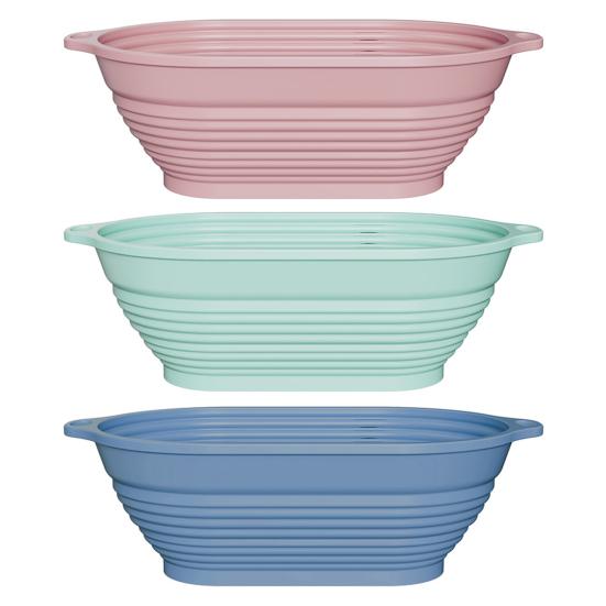 Силиконовая корзина для расстойки хлеба Banneton, складная овальная круглая складная миска для выпечки на закваске, антипригарный инструмент для формирования теста без плесени