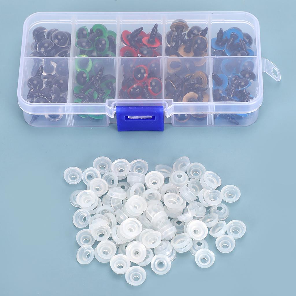 Кукольные глаза Пластиковые Поделочные Цветные Сделай сам Детские Плюшевый мишка Плюшевая игрушка-животное Аксессуары