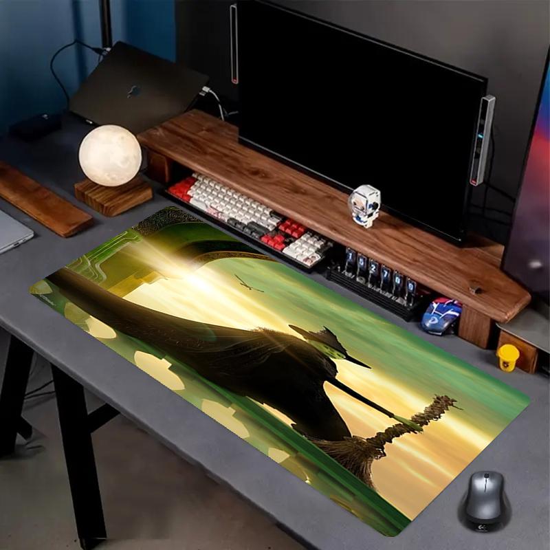 Wicked Theme Mouse Pad, Non Slip Rubber Base, Multifunctional Office & Home Decor, Perfect for Workspace Personalization.