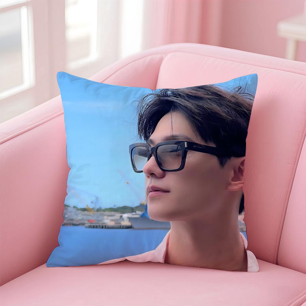 actor handsome YYang Yang Cushion Cover Pillow Case Soft Skin Friendly Fabric Concealed Zipper